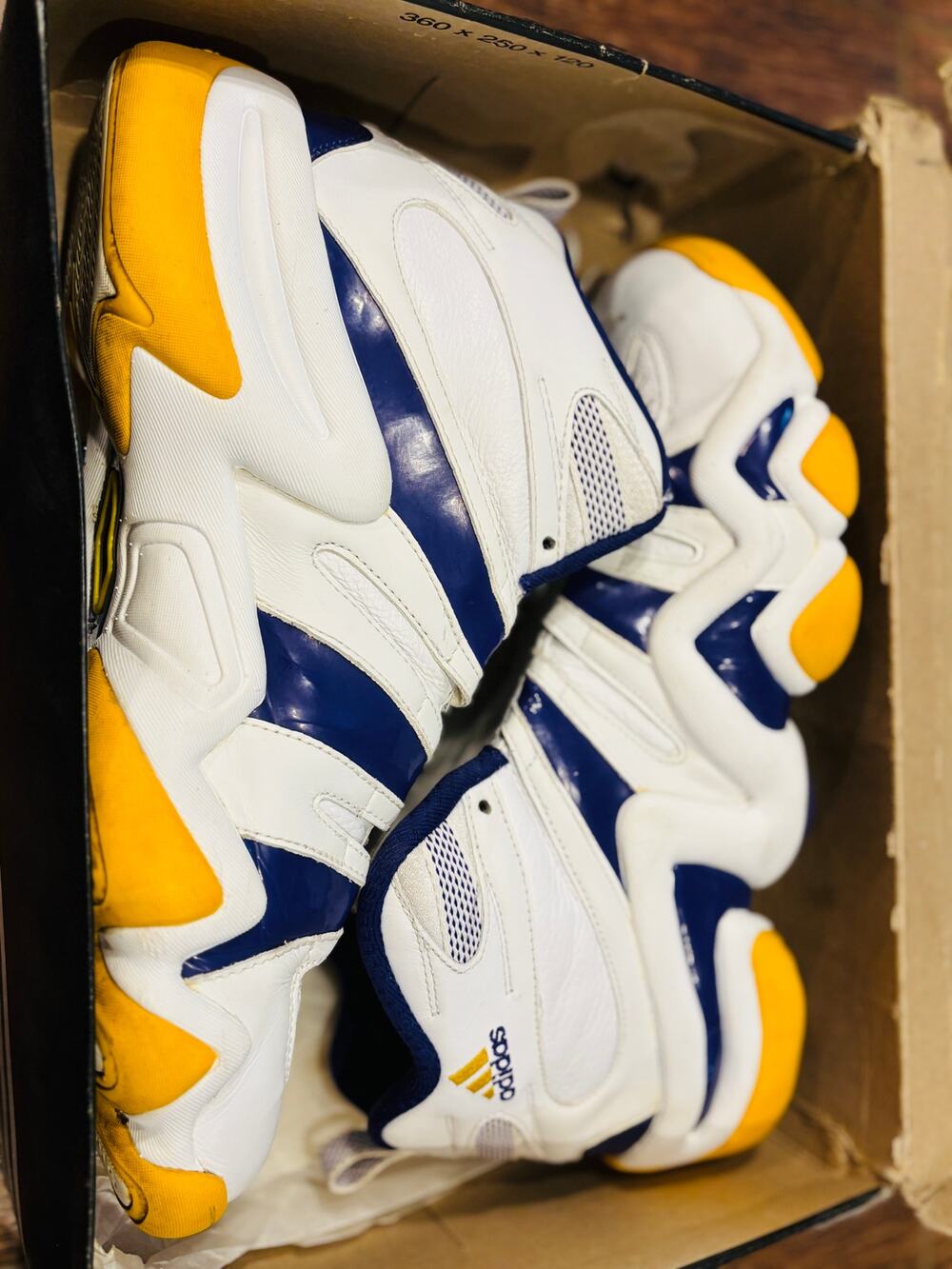 Adidas Crazy 8 Lakers Home Sz 12 OG 2006 Kobe Bryant 467967 Clean w/ Box